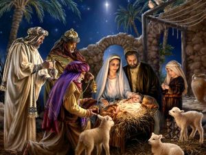 Christmas-Greeting-Card-Nativity-Scene-by-Dona-Gelsinger